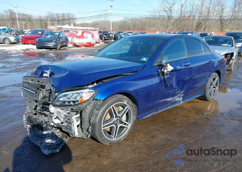 2020 Mercedes-Benz C 300 4Matic from USA, damaged, VIN WDDWF8EB7LR527279
